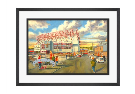 Valley Parade Stadium 'Going to the Match' Fine Art Print - Bradford City FC Valley Parade Stadium 'Going to the Match' Fine Art Print - Bradford City FC
